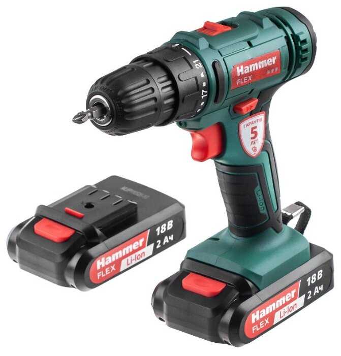 Аккумуляторная дрель-шуруповерт Hammer ACD18BS