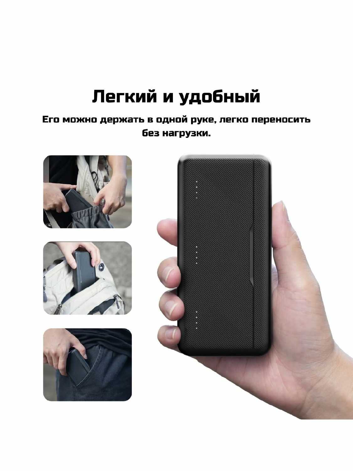 Зарядное устройство Telesin Зарядное устройство на три аккумулятора для DJI Osmo Action фотография 4