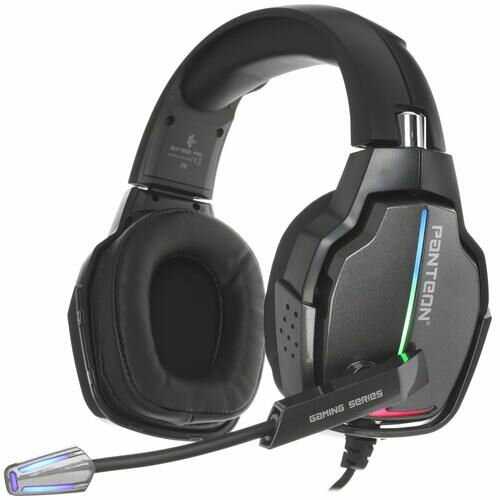 Игровые наушники PANTEON GHP-850 PRO (USB-подключение, LED-подсветка, VIRTUAL SURROUND SOUND 7.1, съемный микрофон, фирменное ПО) фотография 33