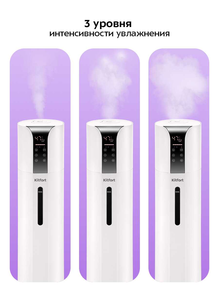 Увлажнитель воздуха Kitfort KT-3861 фотография 4