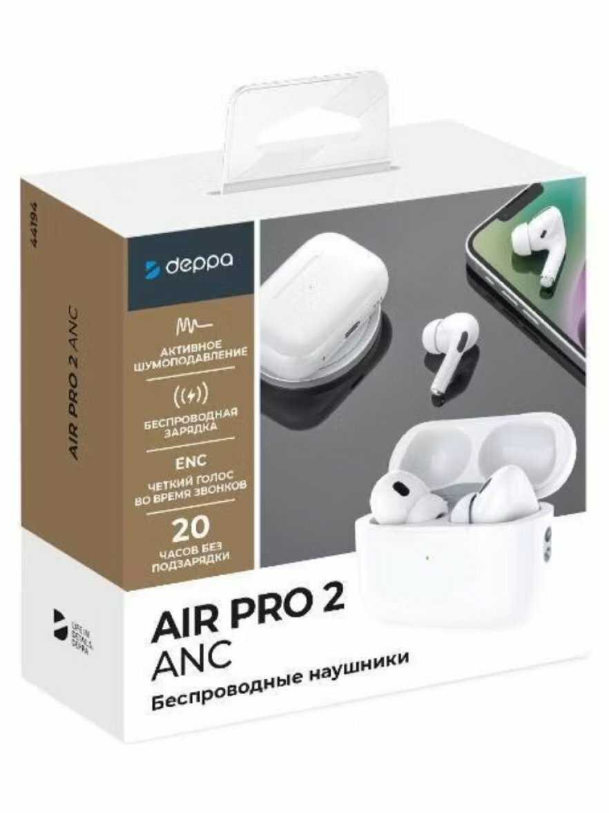 Беспроводные наушники Deppa Air Pro 2 ANC фотография 4