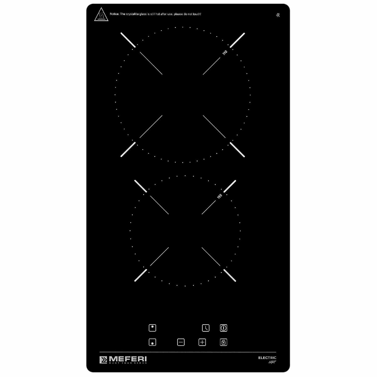 Электрическая варочная панель MEFERI LIGHT (MEH302BK) фотография 6
