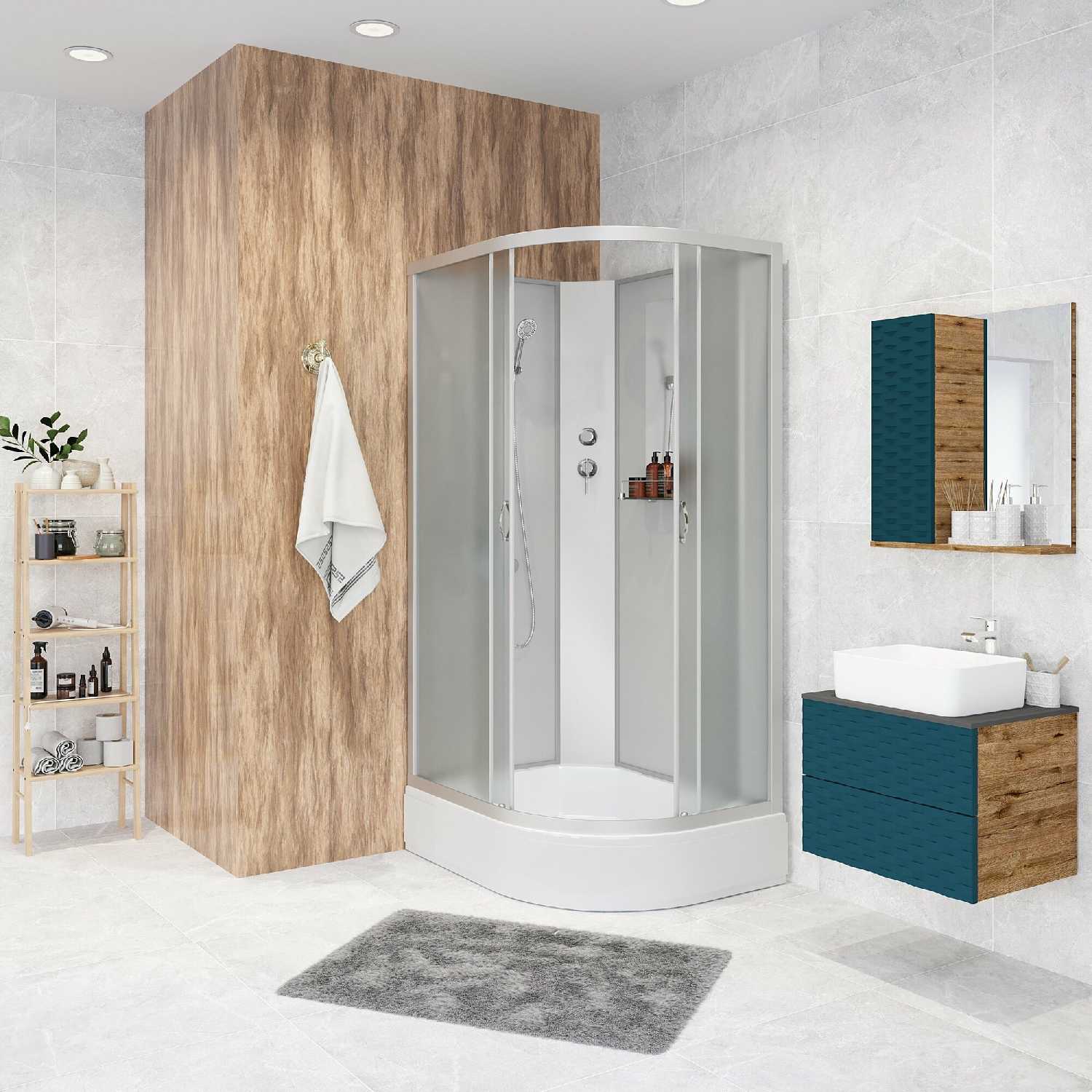 Душевая кабина NG-33984 90x80 фотография 13