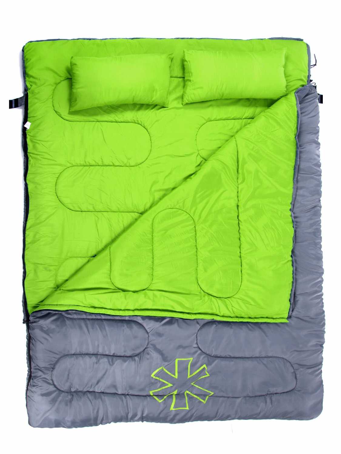 Мешок-одеяло спальный Norfin ALPINE COMFORT DOUBLE 250