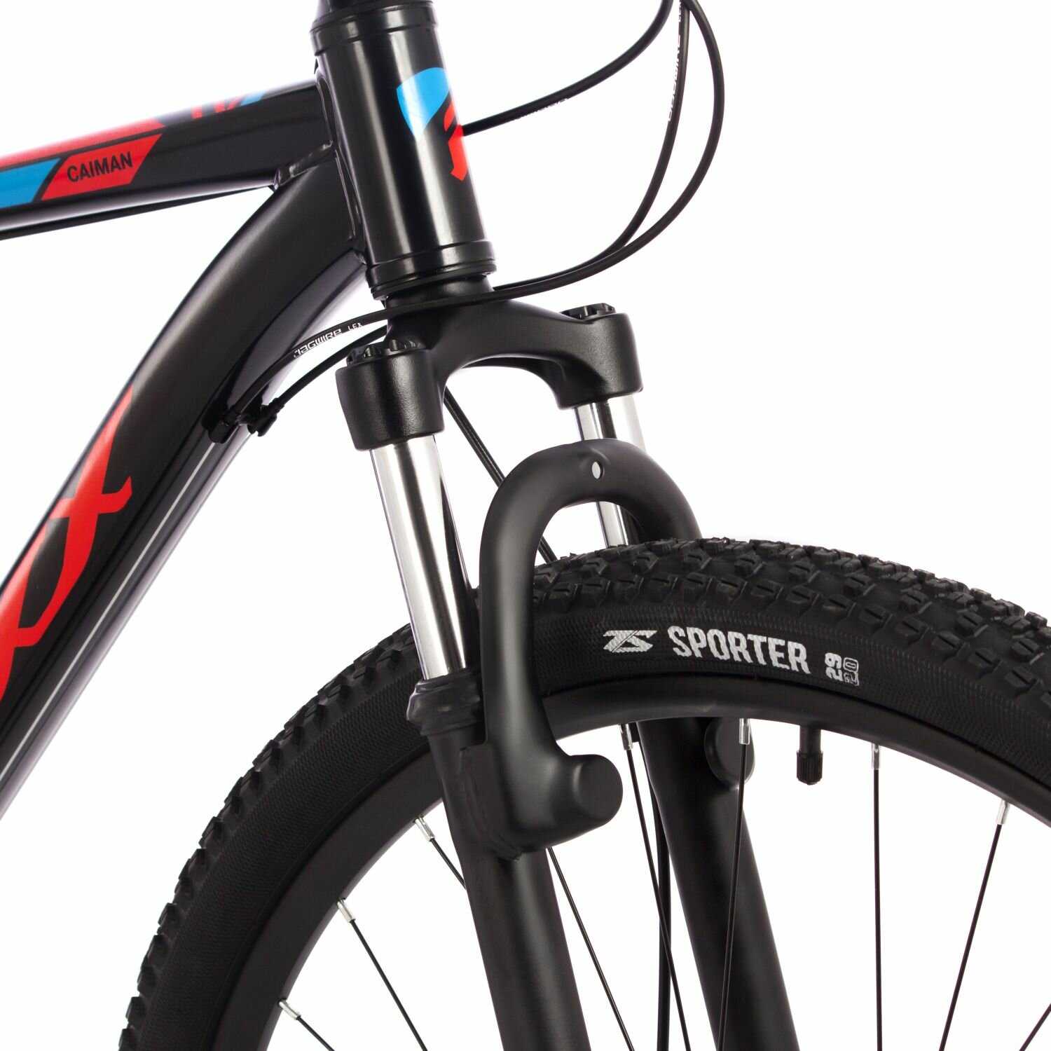 Подростковый горный (MTB) велосипед Foxx Caiman 24 (24SHD. CAIMAN.12RD4) фотография 9