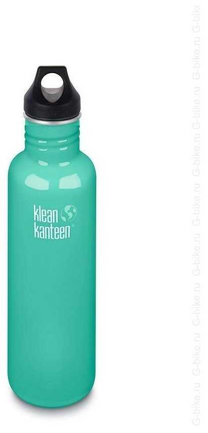 Бутылка Klean Kanteen Classic Loop 27oz (800 мл) 1003187L Lemon Curry фотография 12