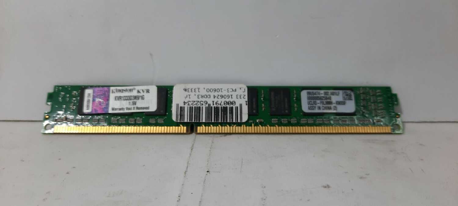 Оперативная память Kingston 1 ГБ DDR3 DIMM CL9 (KVR1333D3N9/1G) фотография 9