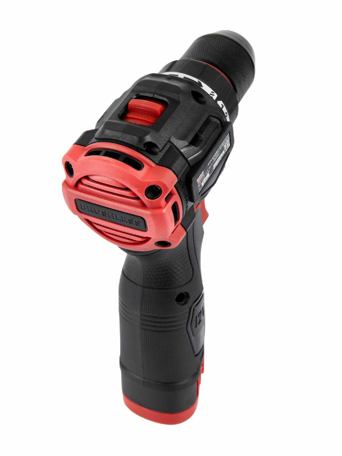 Дрель-шуруповерт аккумуляторная Elitech HD CD12L2 [12В, Li-ion, 2x2Ач, бесщеточная] фотография 5