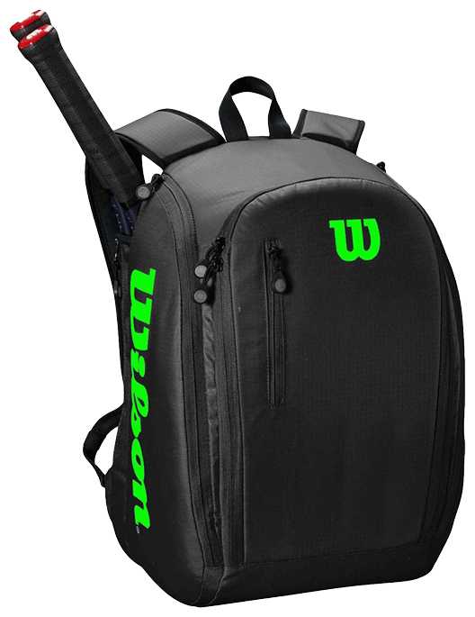 Рюкзак Wilson Tour Backpack (Черный/Зеленый) фотография 1