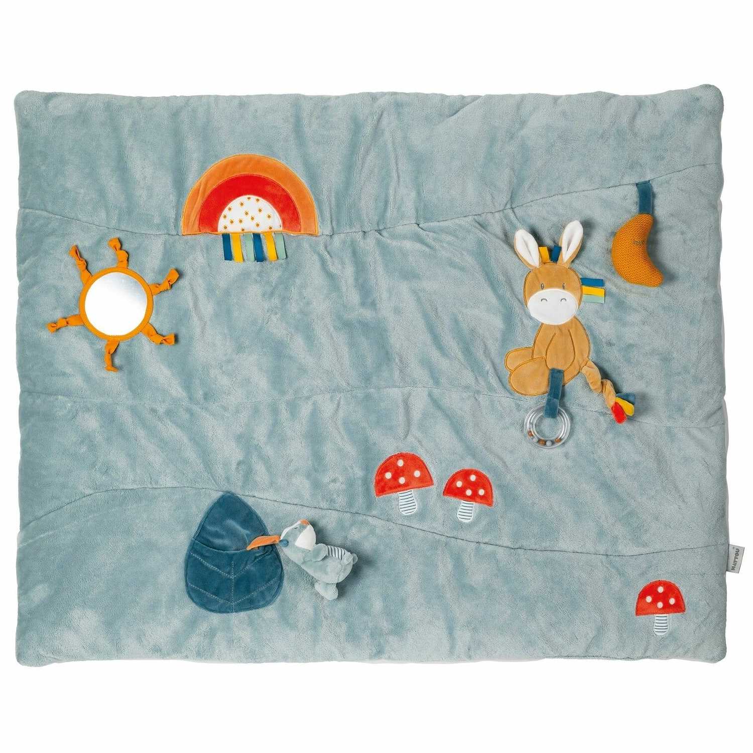 Коврик детский игровой Nattou FELIX & LEO Барсук и Ослик (595230) фотография 1