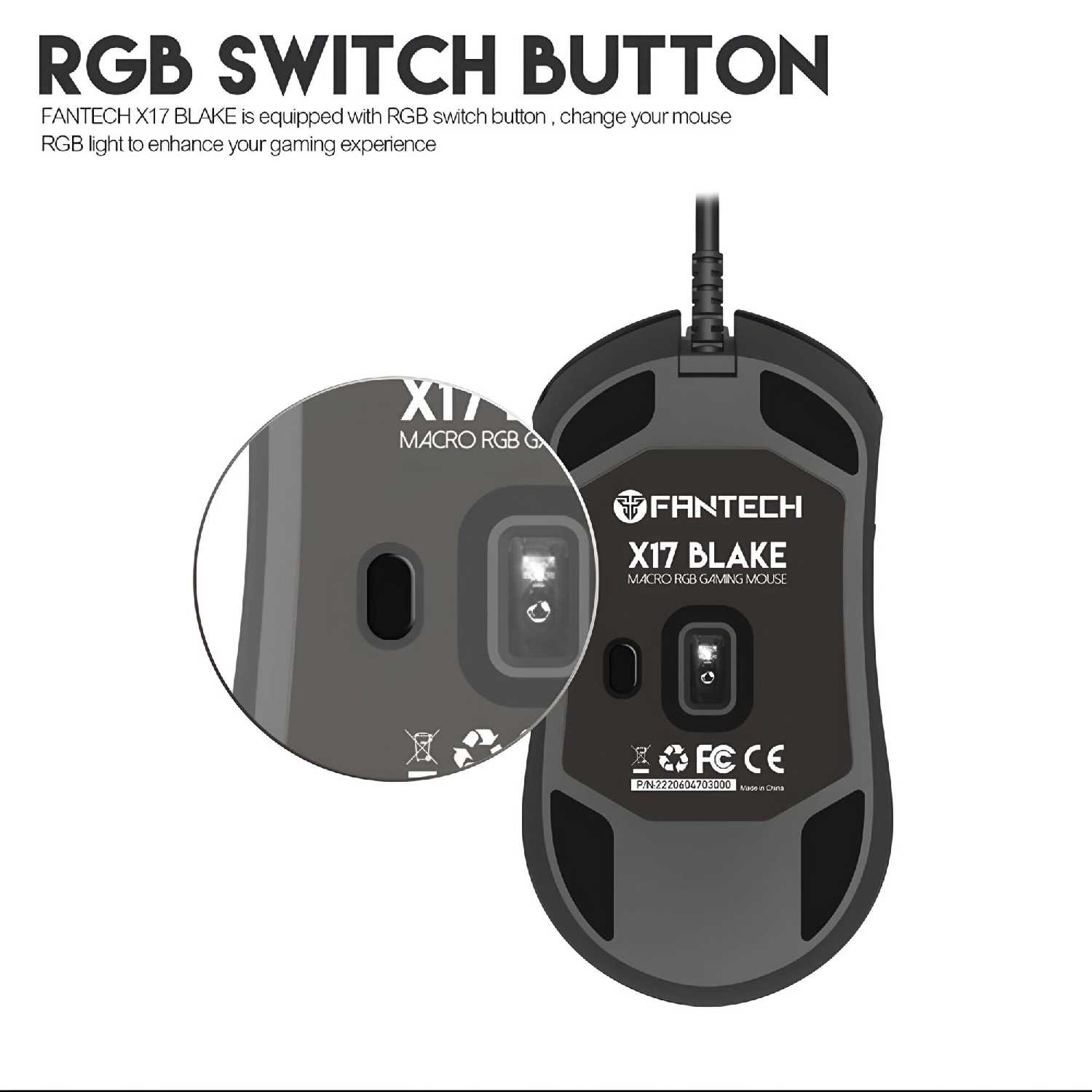 Игровая мышь Fantech X17 Blake фотография 9