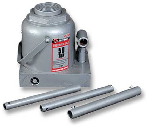 Домкрат бутылочный гидравлический Matrix 50737 фотография 13