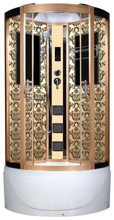 Душевая кабина Niagara Lux 7710 высокий поддон 100см*100см фотография 2