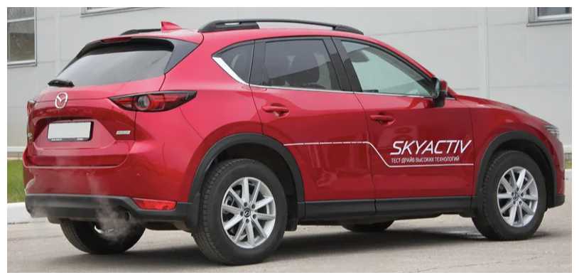 Рейлинги для Mazda CX-5 с 2017 - черные фотография 5