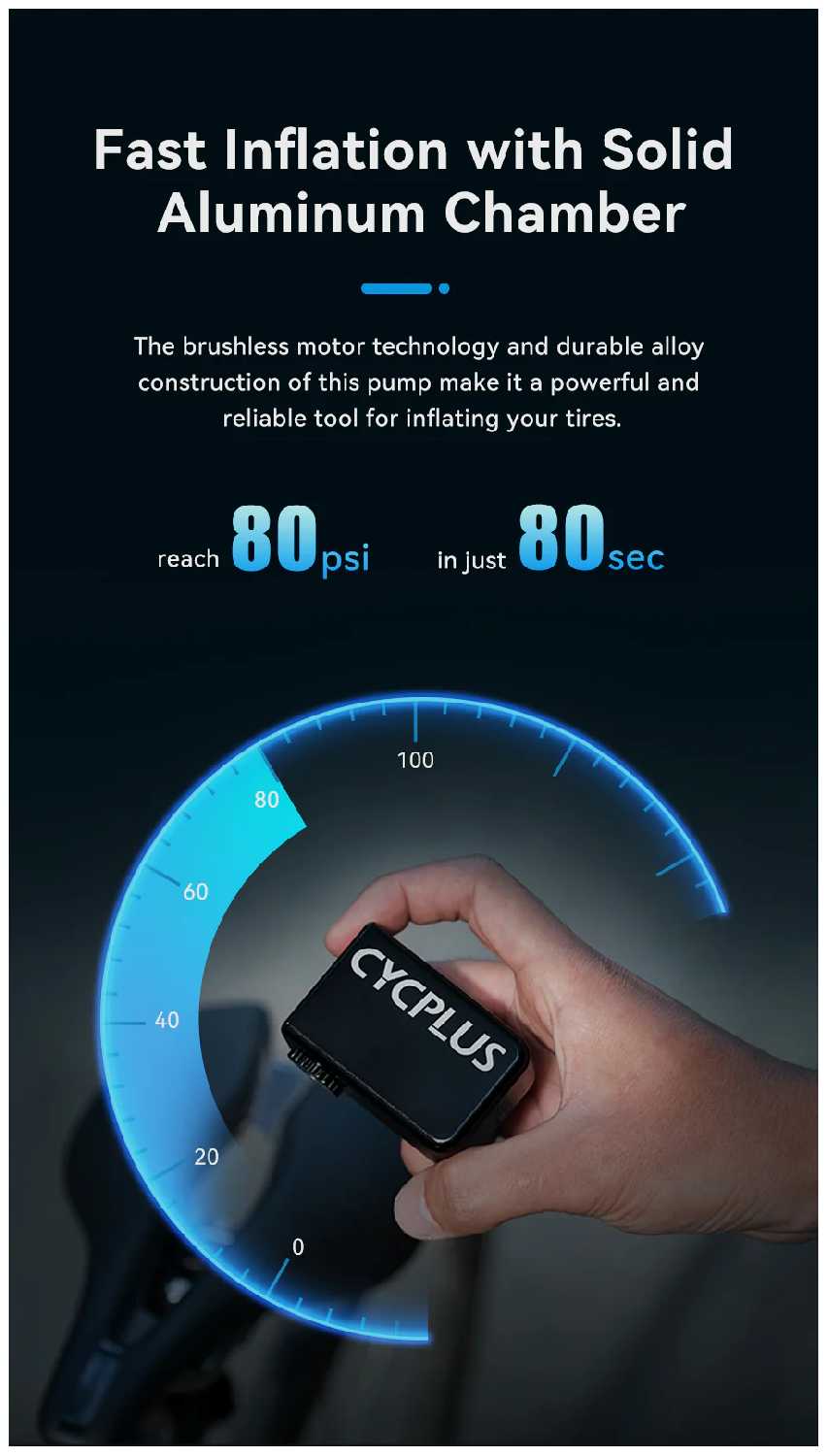 Мини-насос Cycplus Cube AS2 фотография 30