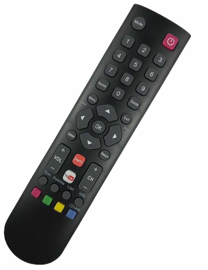 Пульт ДУ Huayu RC2000E02 HTC076 для телевизоров Telefunken, TCL фотография 2