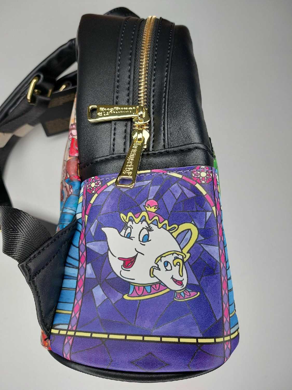 Сумка рюкзак Бэлль и Чудовище в библиотеке фотография 4