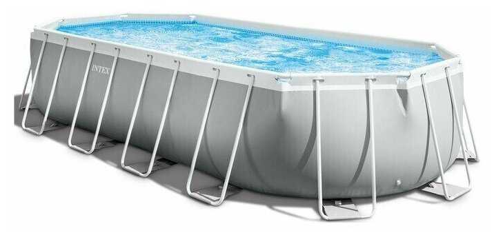 Бассейн Intex Prism Frame Oval (26798) фотография 11