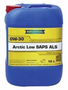 Синтетическое моторное масло RAVENOL Arctic Low SAPS ALS SAE 0W-30 фотография 3