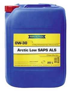Синтетическое моторное масло RAVENOL Arctic Low SAPS ALS SAE 0W-30 фотография 4