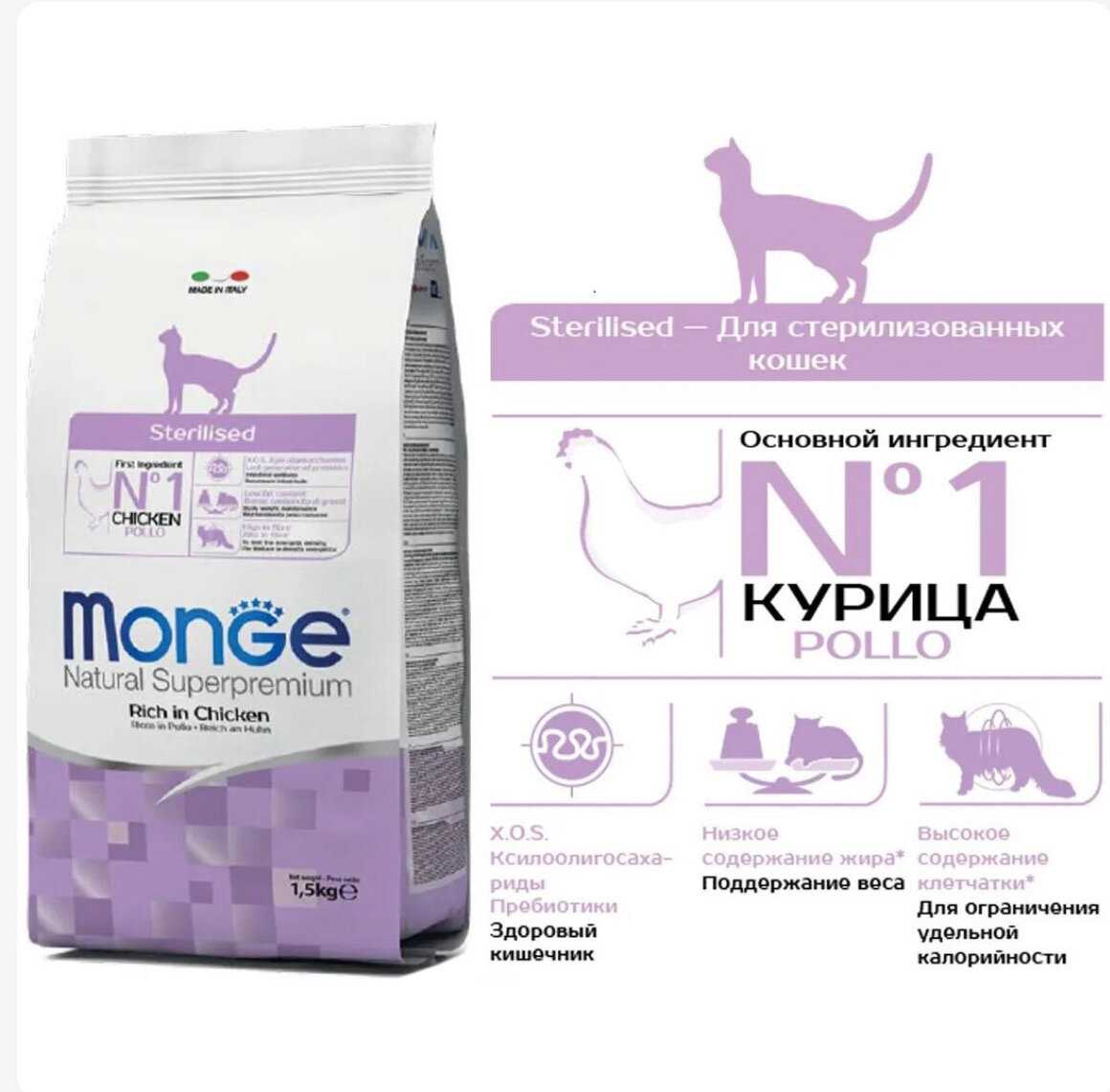 Корм Monge Natural Superpremium фотография 15