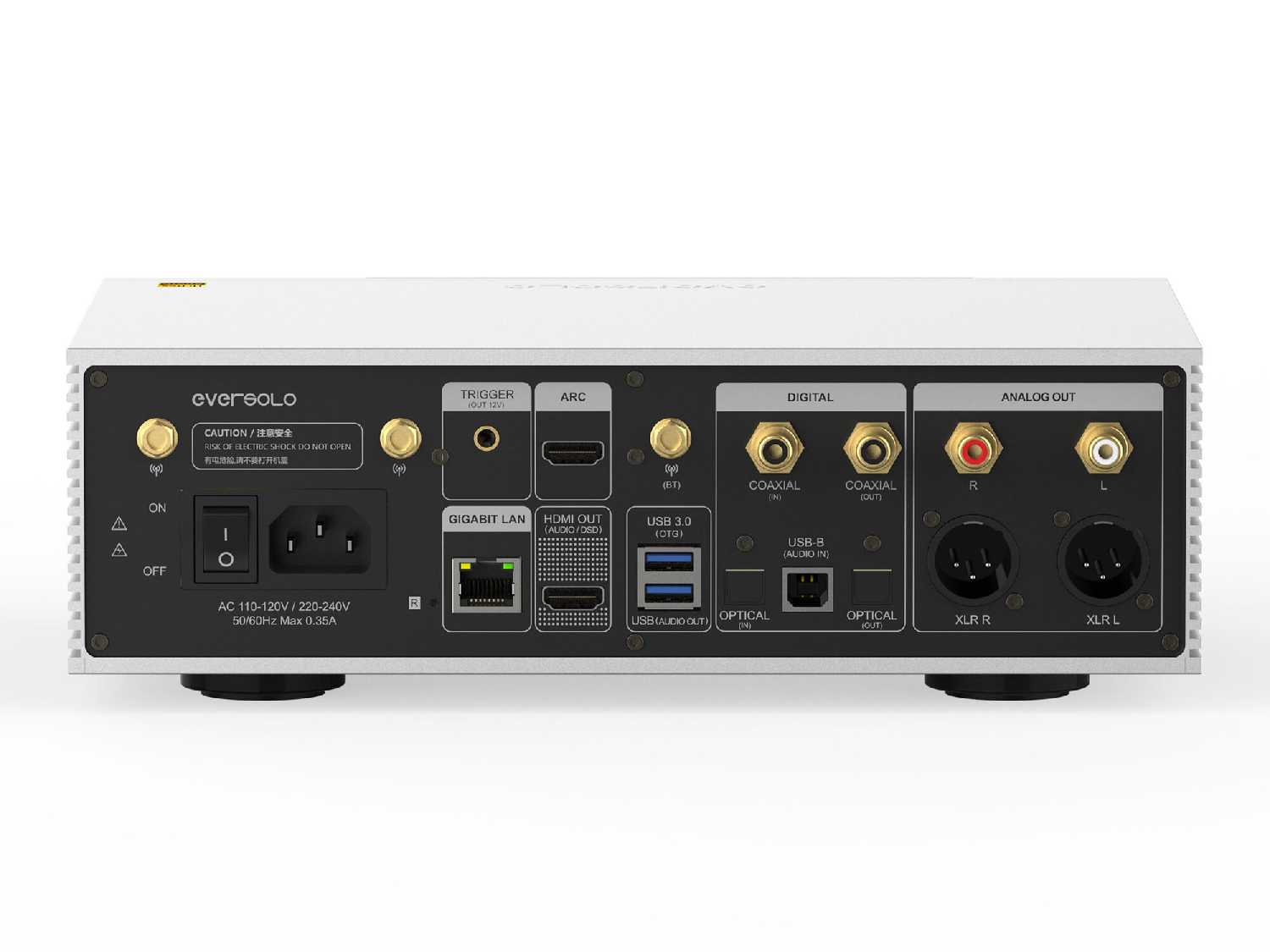 Цифровой медиаплеер Eversolo DMP-A6 Master Edition Gen 2 (4+32ГБ) фотография 4