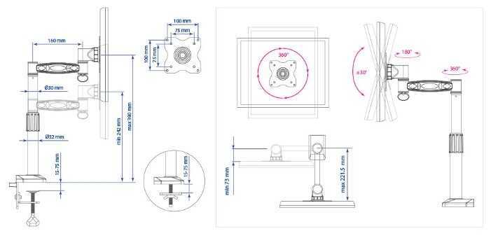 Крепление Kromax Office-1 фотография 2