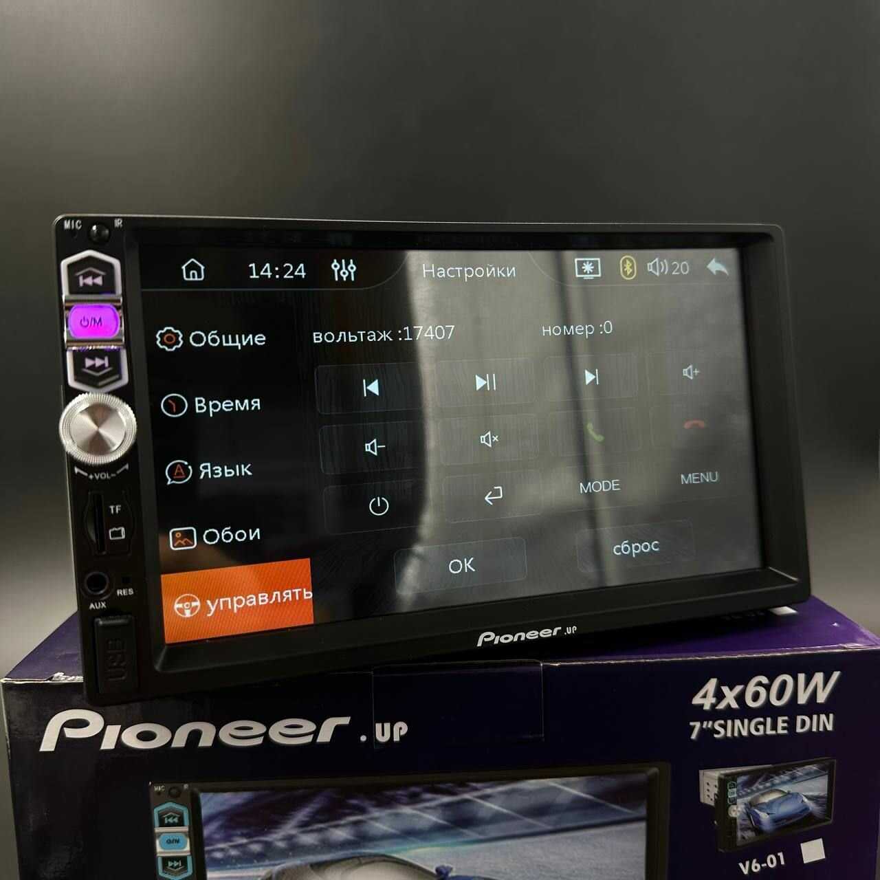 Автомагнитола Pioneer UP1 Din экран 7 дюймов CarPlay фотография 8