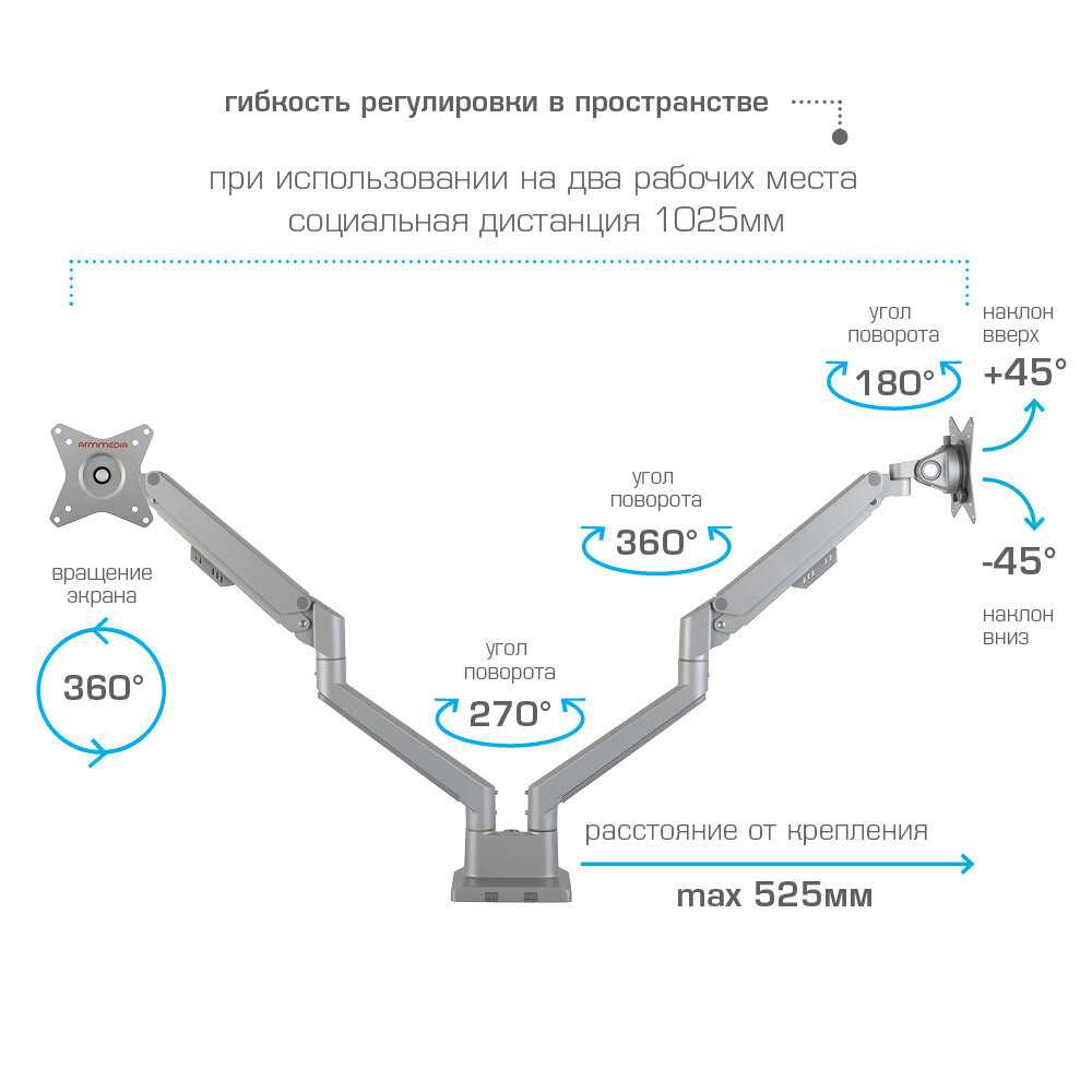 Кронштейн для мониторов LCD-T36 фотография 13