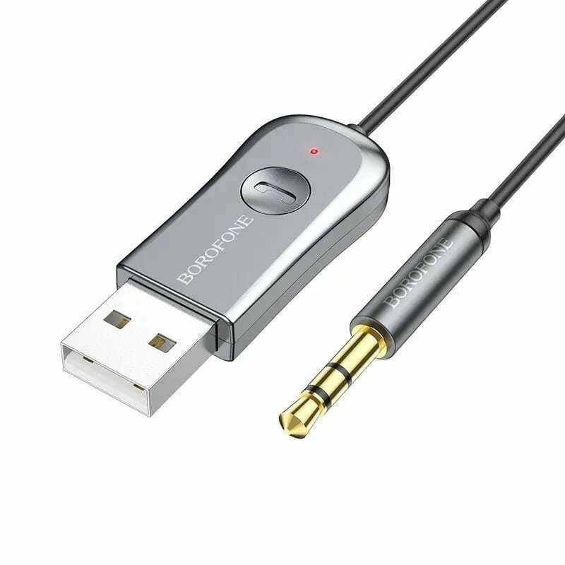 Блютуз aux FM трансмиттер Borofone BC44 фотография 12