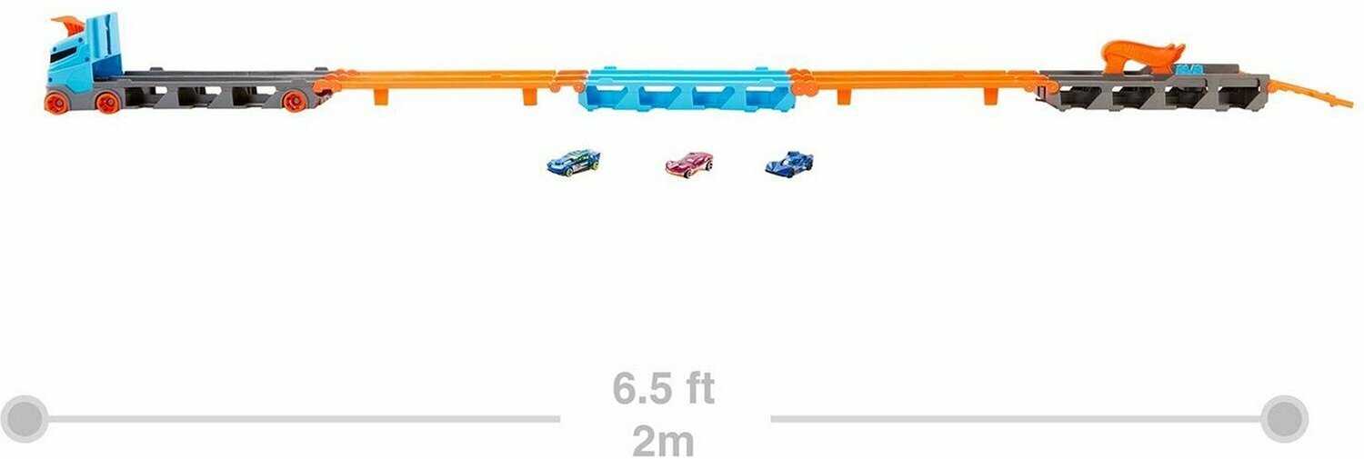 Трек Hot Wheels Сити Грузовик-автотрек (GVG37) фотография 5