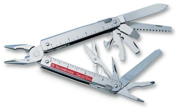 Мультитул пассатижи VICTORINOX SwissTool X 3.0327.N с чехлом фотография 6