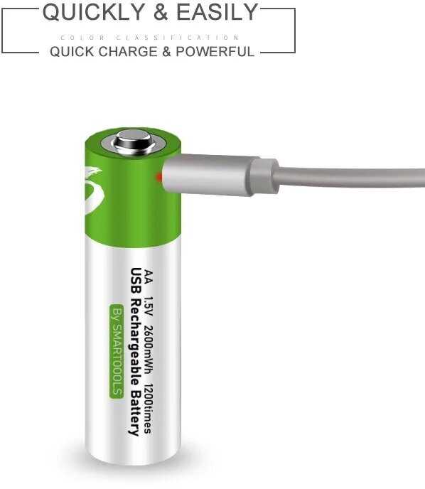 Аккумулятор АА 2600 mWh (2 шт) фотография 22