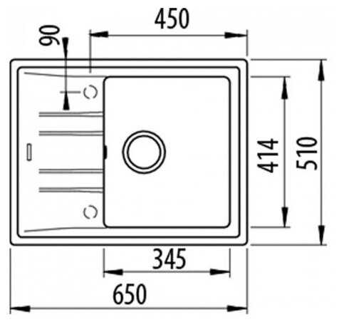 Кухонная Мойка Teka Stone 45 S-TG 1B 1D фотография 7