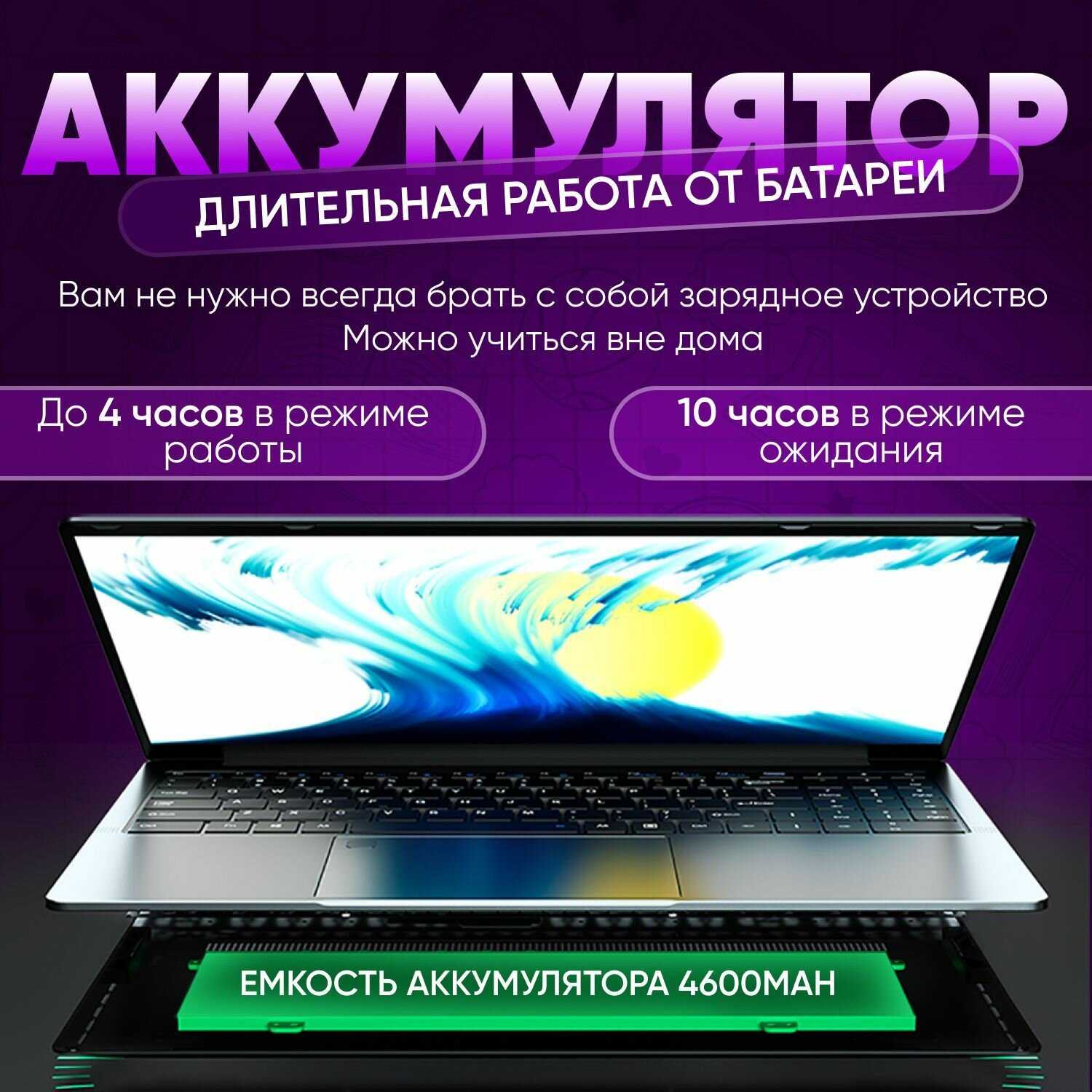 Ноутбук Like Smart Intel N5095, 16GB RAM, 512GB SSD, FullHD IPS 15.6' фотография 17