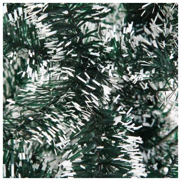 Ёлка «Метелица» 180 см, ПВХ белый иней (320 веток) фотография 2