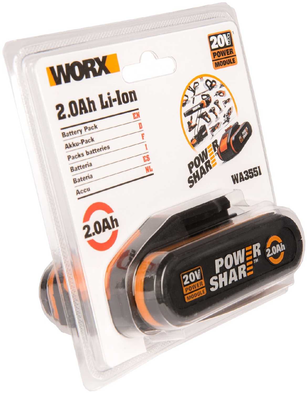 Worx WA3551 (20 В) фотография 4