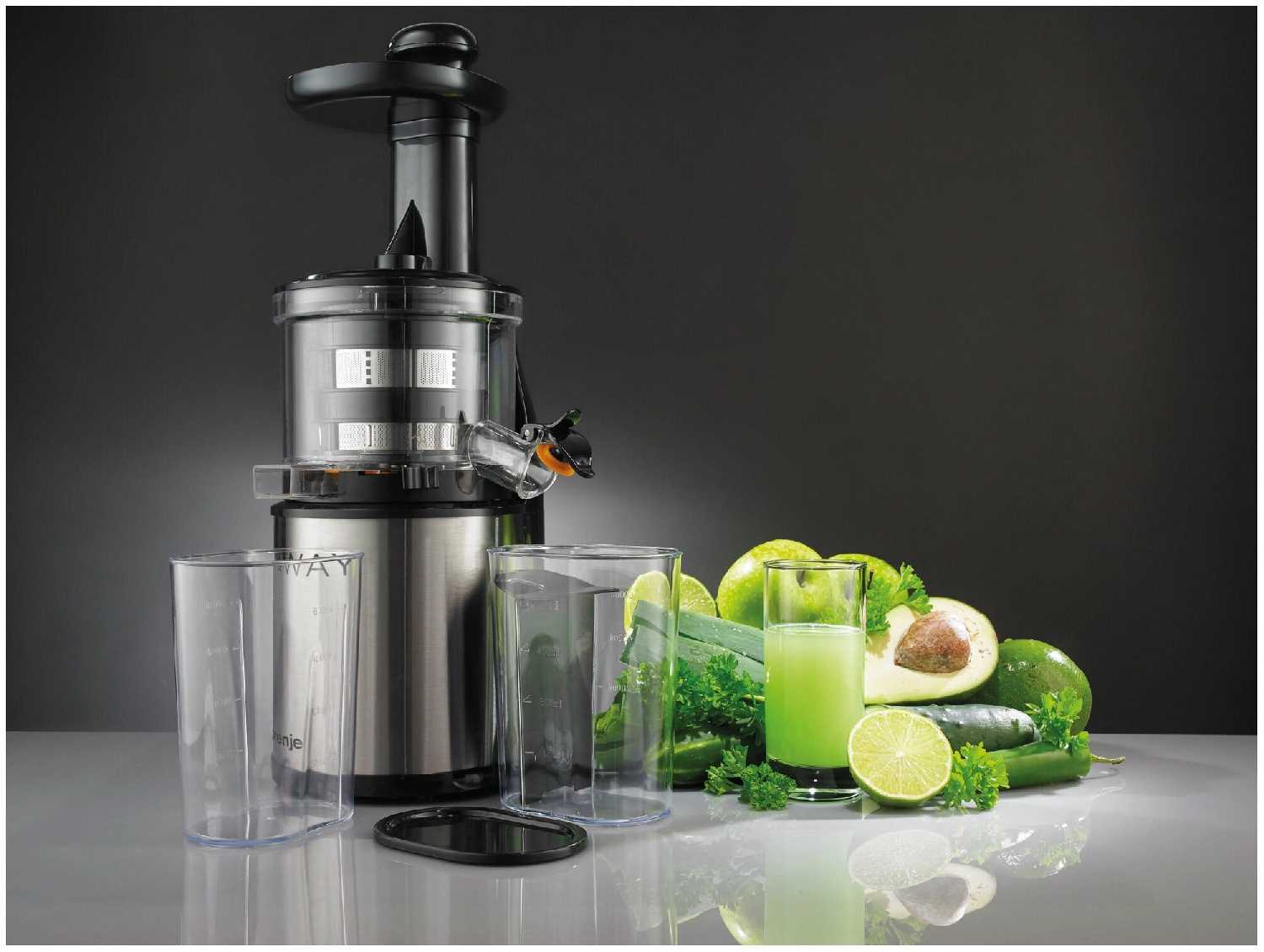 Соковыжималка шнековая Gorenje JC4800VWY 200Вт фотография 7