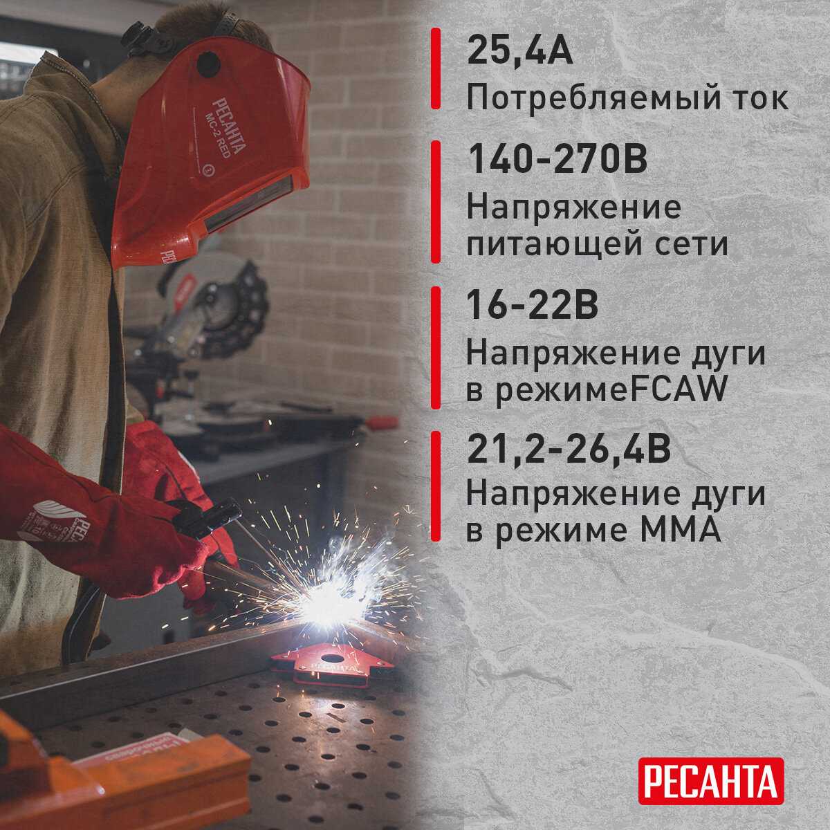 Сварочный полуавтомат Ресанта САИПА-160 (MPEX) фотография 16