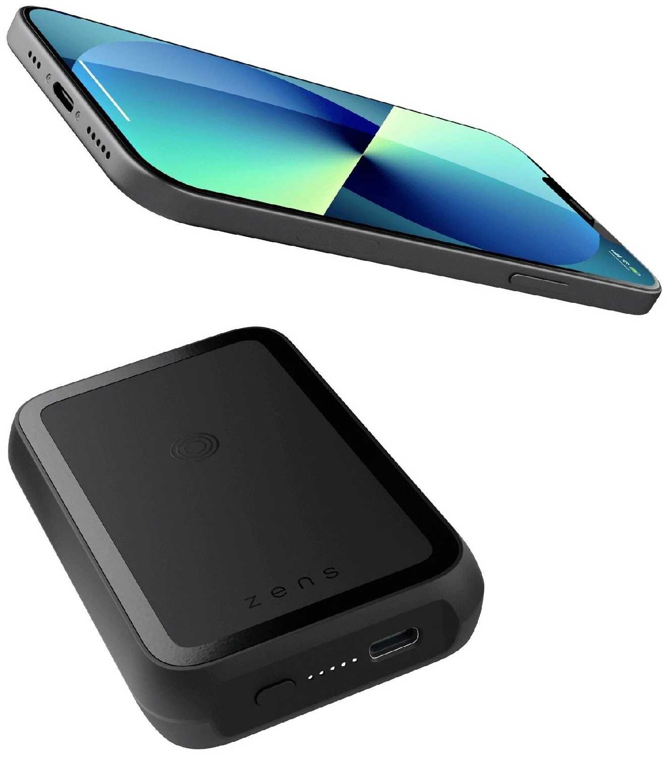 Внешний аккумулятор Zens Magnet Wireless Powerbank 4000 mAh ZEPP02M/00 (Black) фотография 3