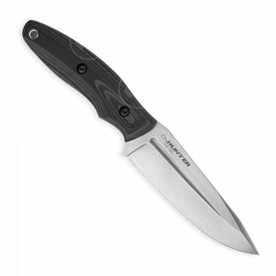 Нож с фиксированным клинком City Hunter (CityHunter G10 Elmax SW) фотография 1