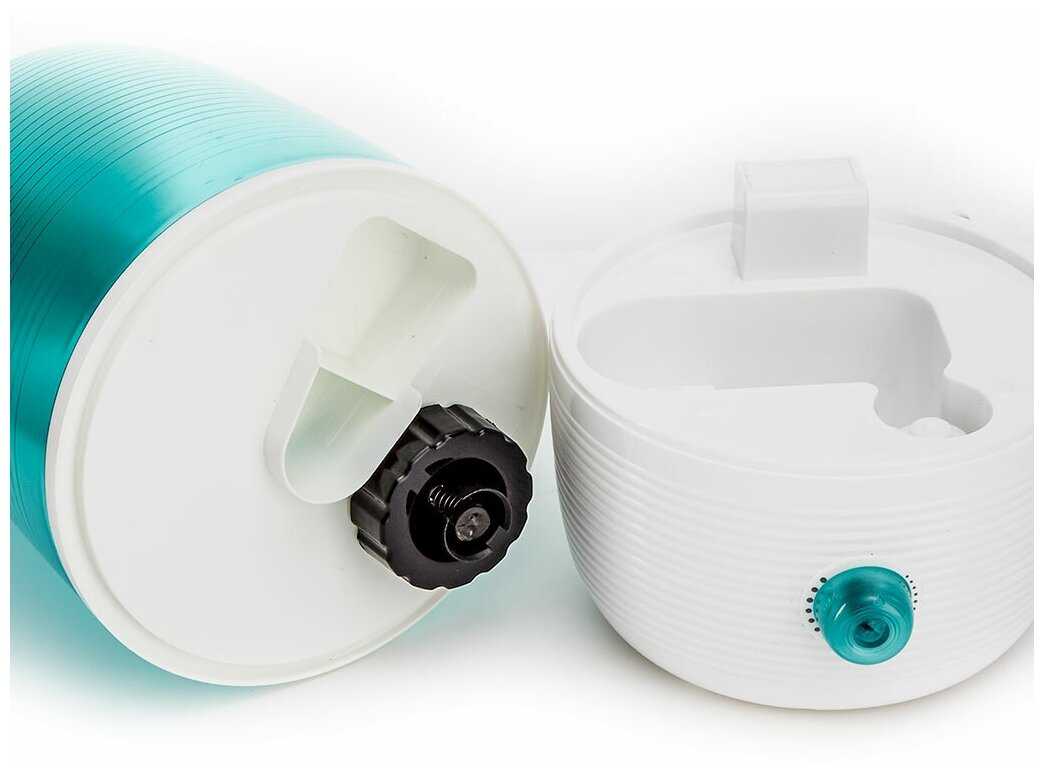 Увлажнитель воздуха ультразвуковой 23 Вт, 2,5 л DELTA DL-2600 белый с зеленым фотография 1