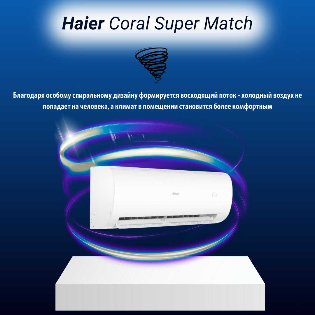 Мультисплит-система Haier Coral Super Match (AS20PS1HRA-M + AS25PS1HRA-M / 2U40S2SM1FA) фотография 1