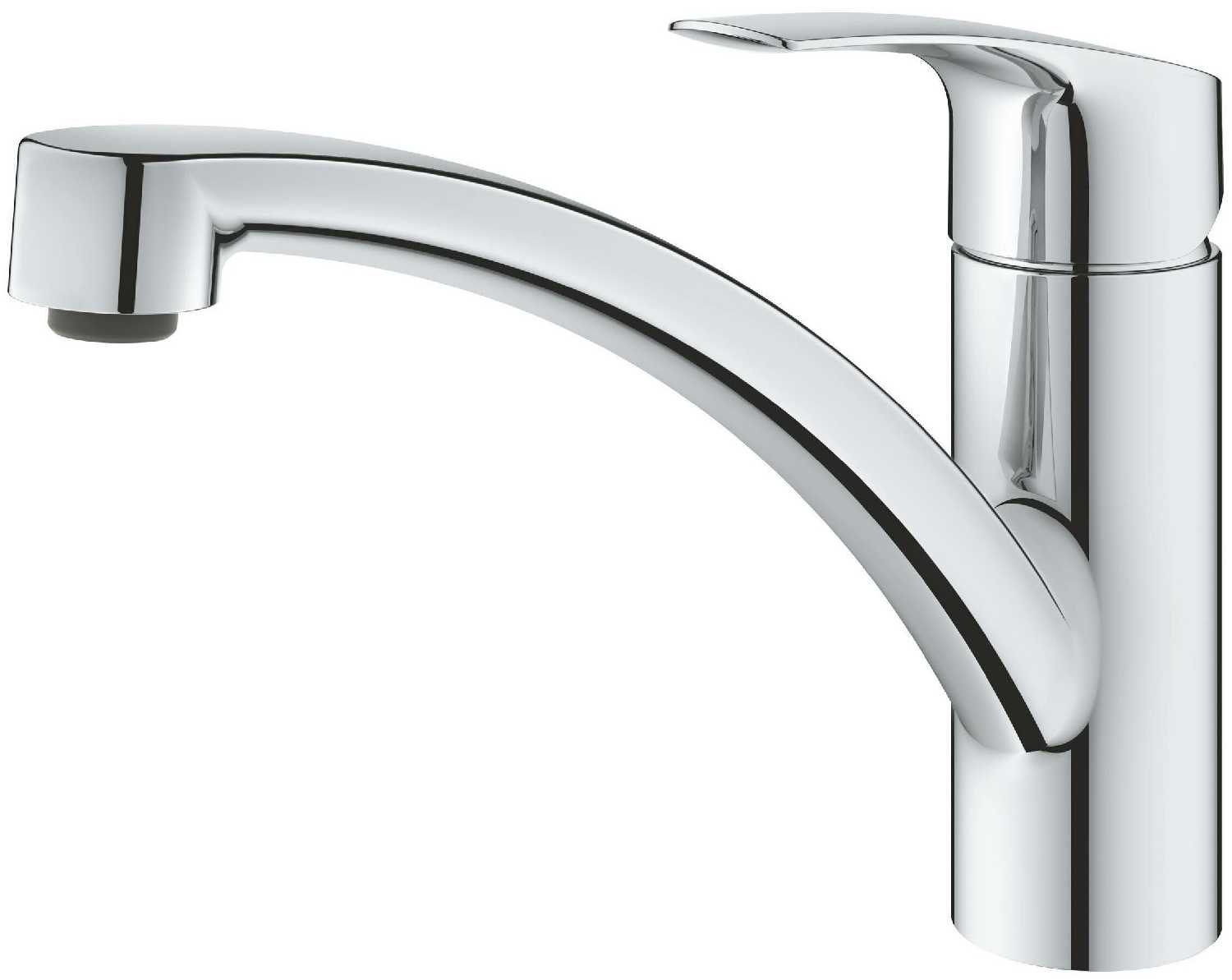 Смеситель для кухни GROHE Eurosmart 2021, низкий излив, хром (30260003) фотография 2