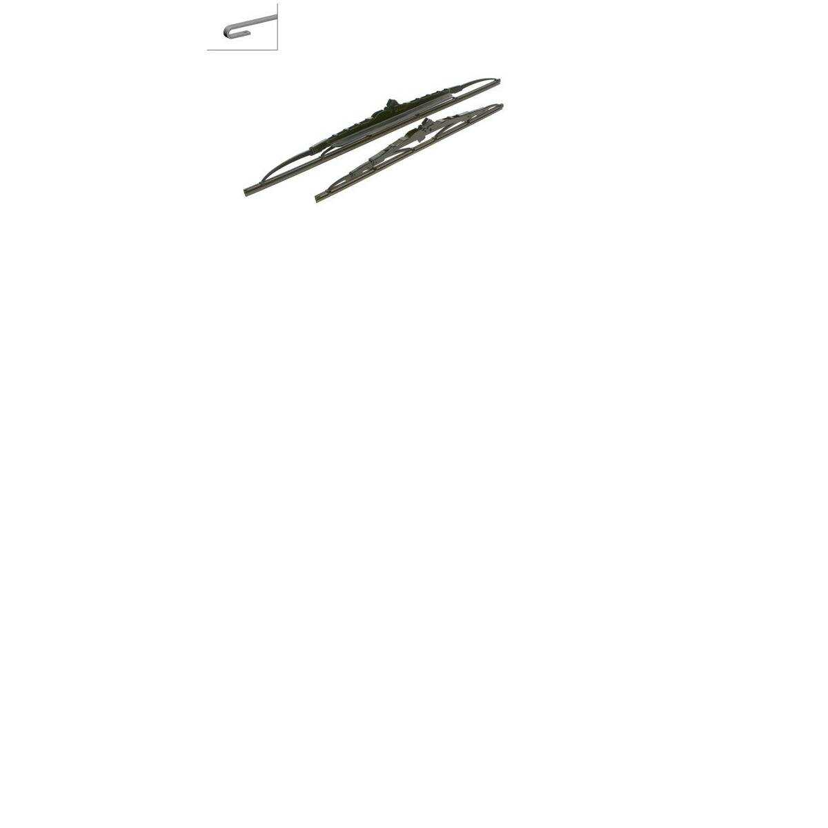 Щетка стеклоочистителя BOSCH Twin Spoiler (552S) фотография 12
