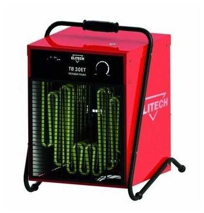 Электрическая тепловая пушка ELITECH ТВ 30ЕТ фотография 2