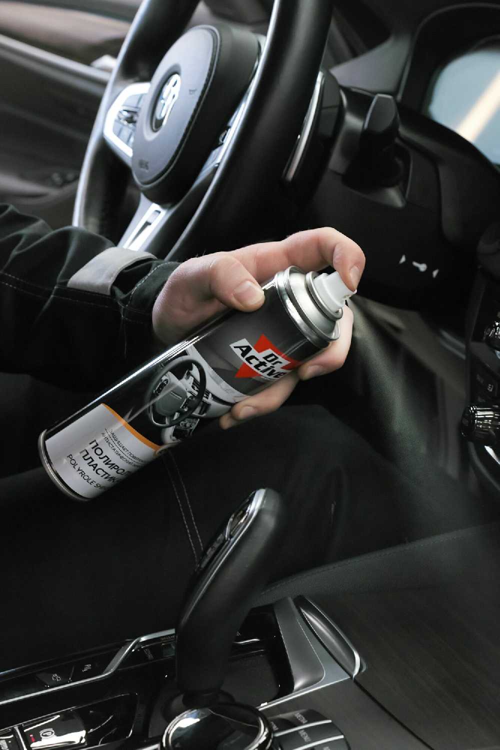 Полироль пластика салона Dr. Active SHINE (400 мл) фотография 11