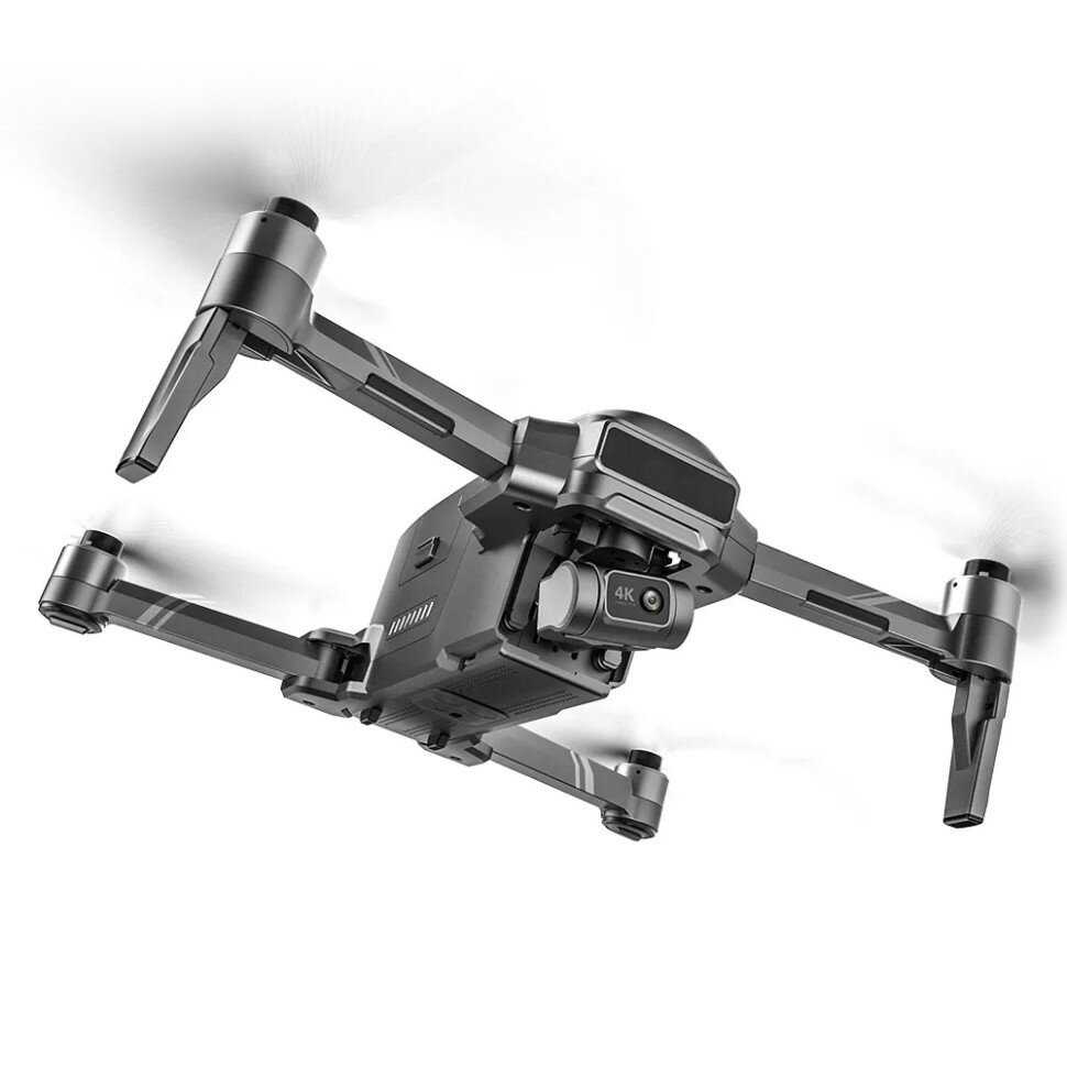 Квадрокоптер SJRC F22 X3 PRO+ 2АКБ, пульт с экраном 3-AXIS 4K EIS 5G GPS фотография 5