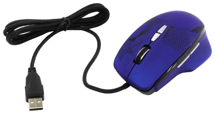 Мышь Qumo Enigma M59 Blue USB фотография 4