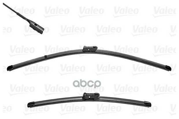Комплект стеклоочистителей Valeo Silencio Flat VF818 (577818) фотография 4